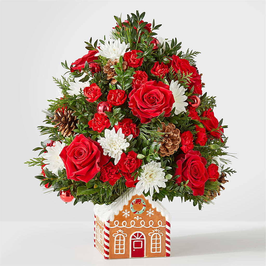 Spiced Gingerbread Tree – Gainesville Floral Exchange, Gainesville FL