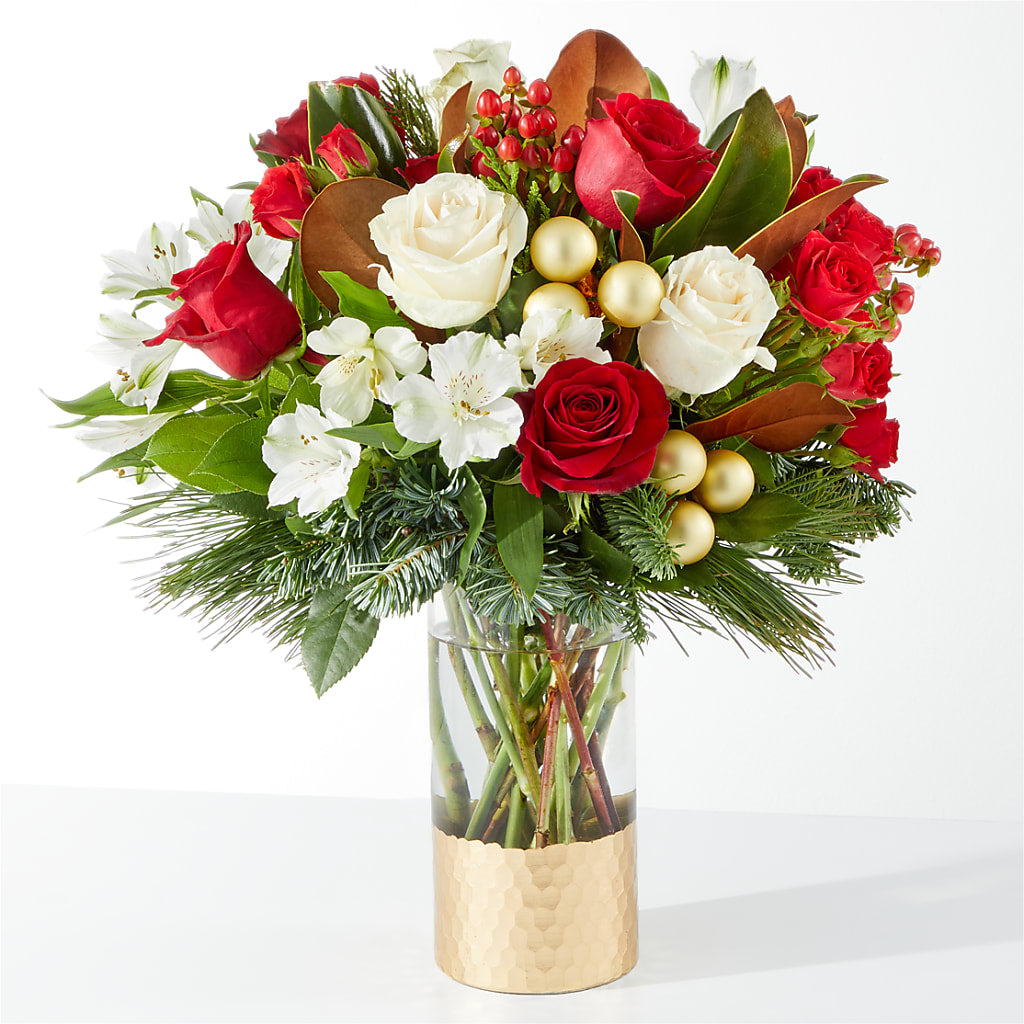 Joy & Jolly Bouquet – Gainesville Floral Exchange, Gainesville FL