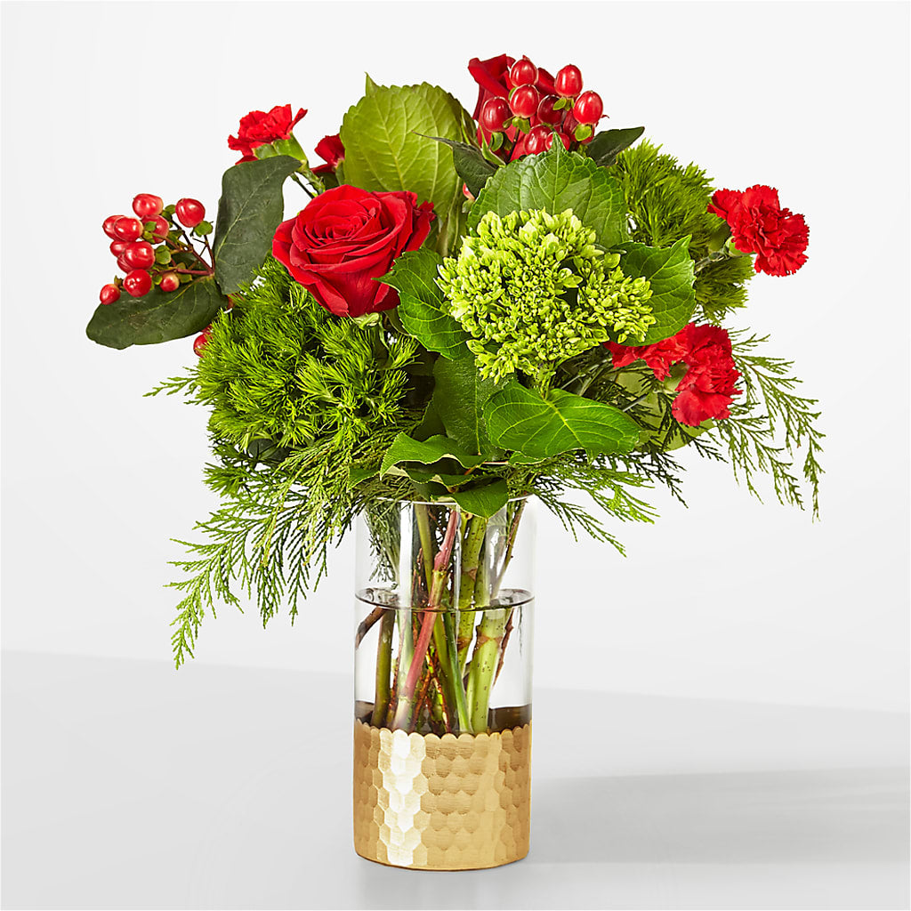 Plaid Throw Bouquet – Gainesville Floral Exchange, Gainesville FL
