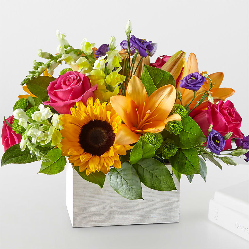 Best Day Box Bouquet – Gainesville Floral Exchange, Gainesville FL