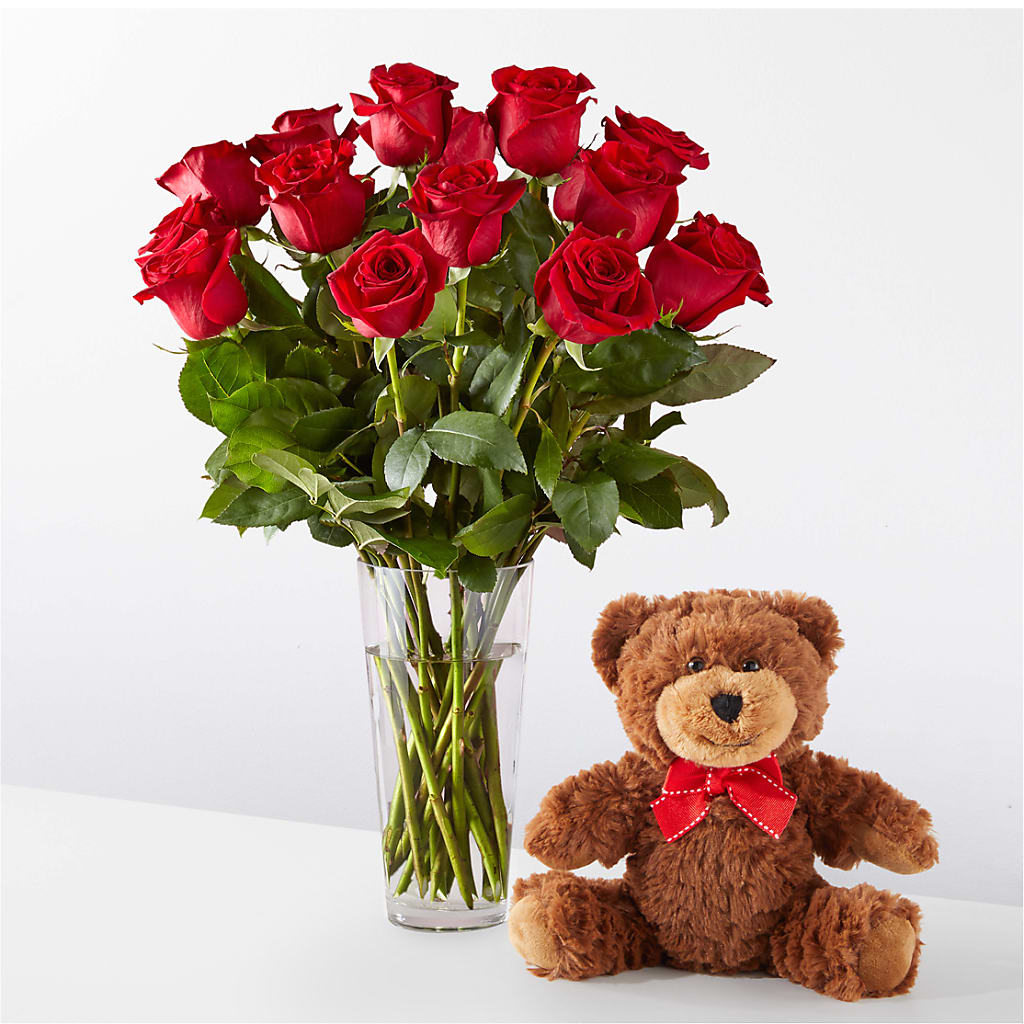 Romantic Long Stem Red Rose Bouquet Bundles – Gainesville Floral Exchange, Gainesville FL