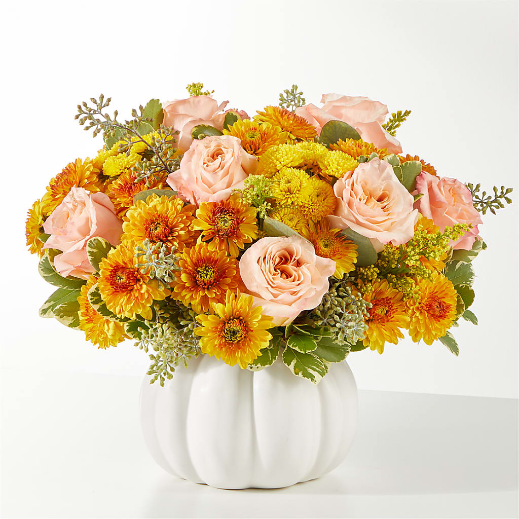 Peachy Pumpkin – Gainesville Floral Exchange, Gainesville FL
