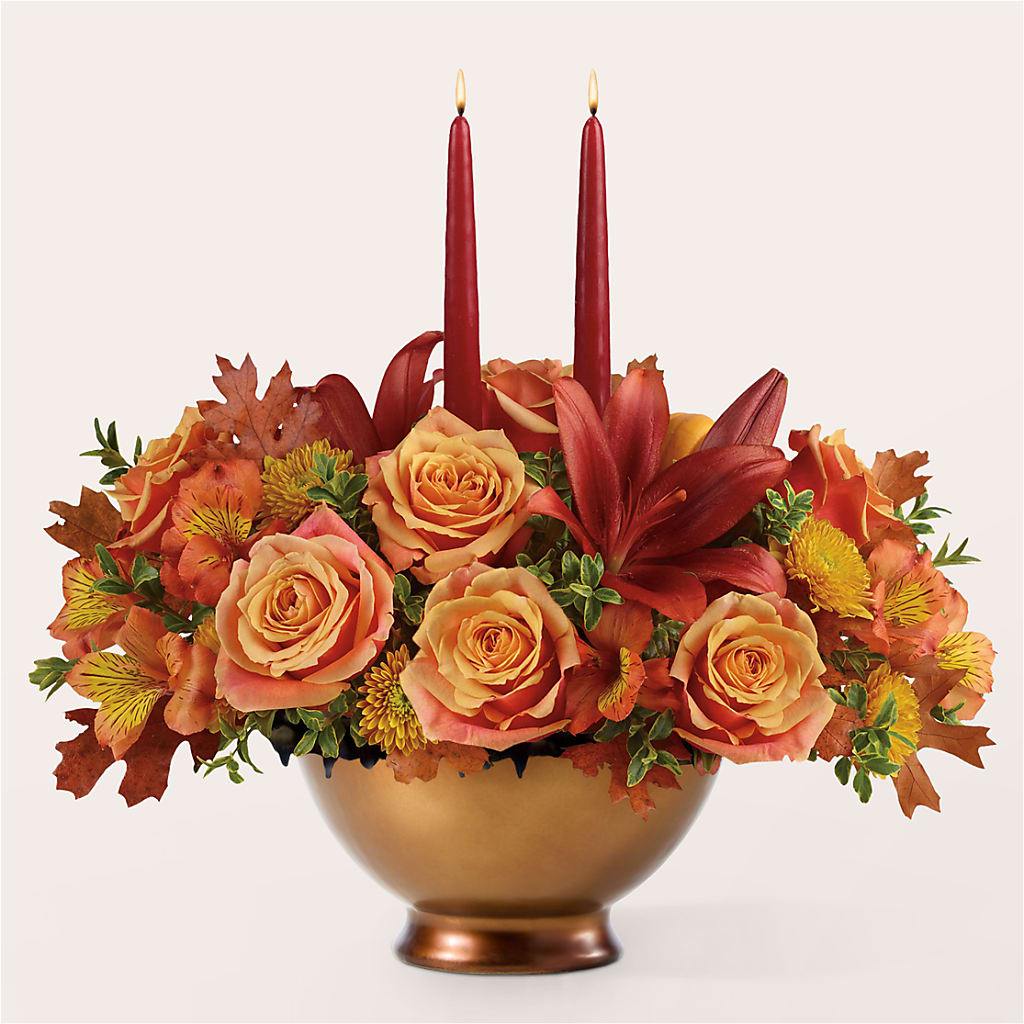 Harvest Table Centerpiece – Gainesville Floral Exchange, Gainesville FL