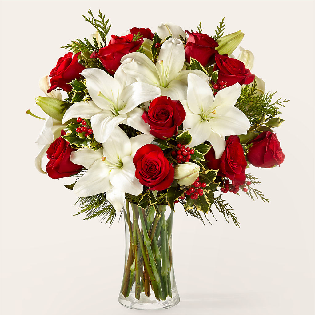 Sparkling Snowflakes Bouquet – Gainesville Floral Exchange, Gainesville FL