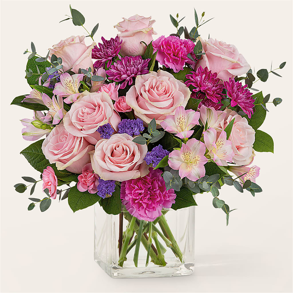 Rosy Radiance Bouquet – Gainesville Floral Exchange, Gainesville FL