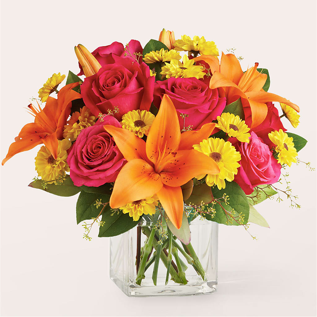 Neon Lights Bouquet – Gainesville Floral Exchange, Gainesville FL