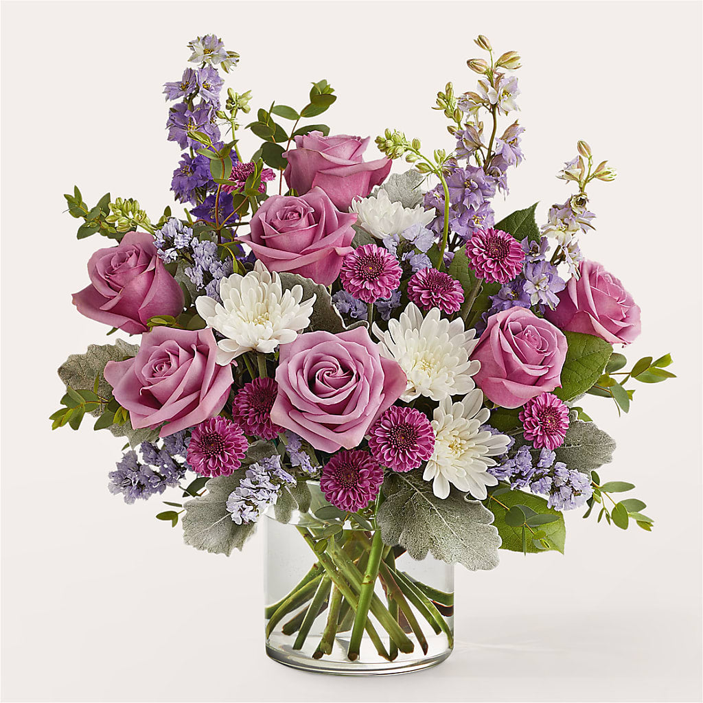 Violet Frost Bouquet – Gainesville Floral Exchange, Gainesville FL