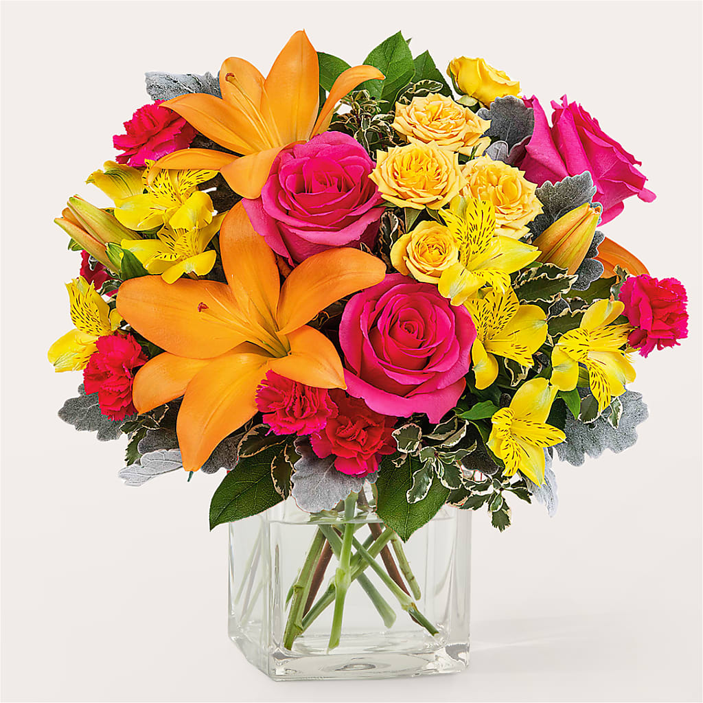 To the Tropics Bouquet – Gainesville Floral Exchange, Gainesville FL