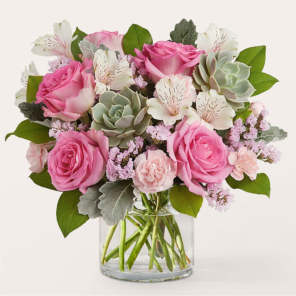 Dusty Rose Bouquet – Gainesville Floral Exchange, Gainesville FL