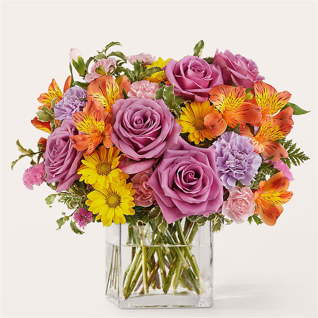 Shades of Happiness Bouquet – Gainesville Floral Exchange, Gainesville FL