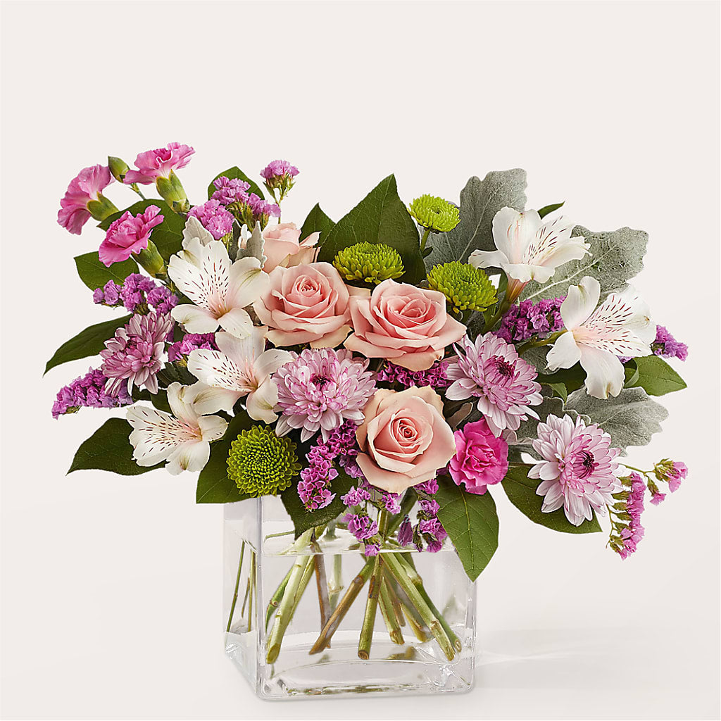 Pink Suede Bouquet – Gainesville Floral Exchange, Gainesville FL