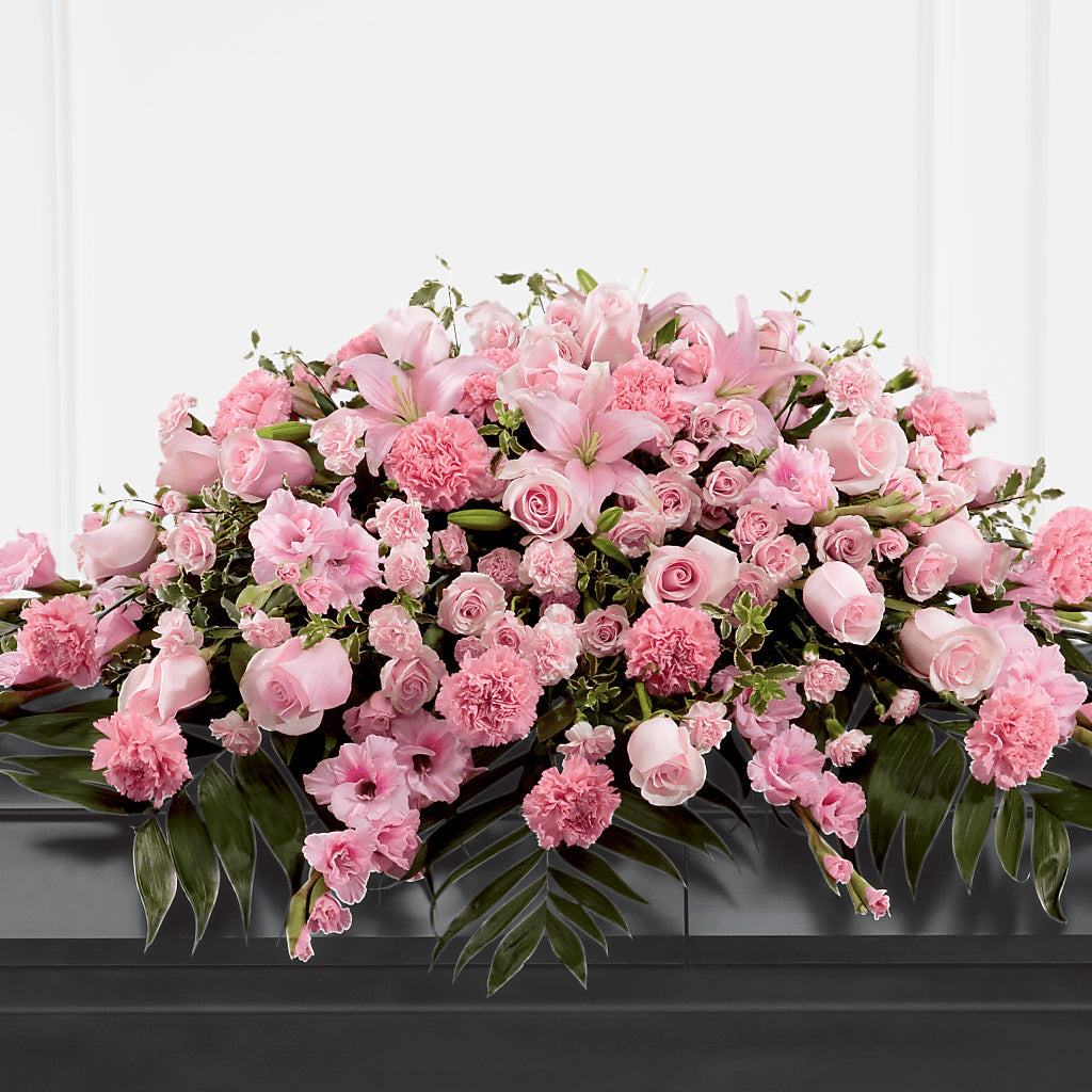 Garden of Comfort Casket Spray (Standard) – Gainesville Floral Exchange, Gainesville FL