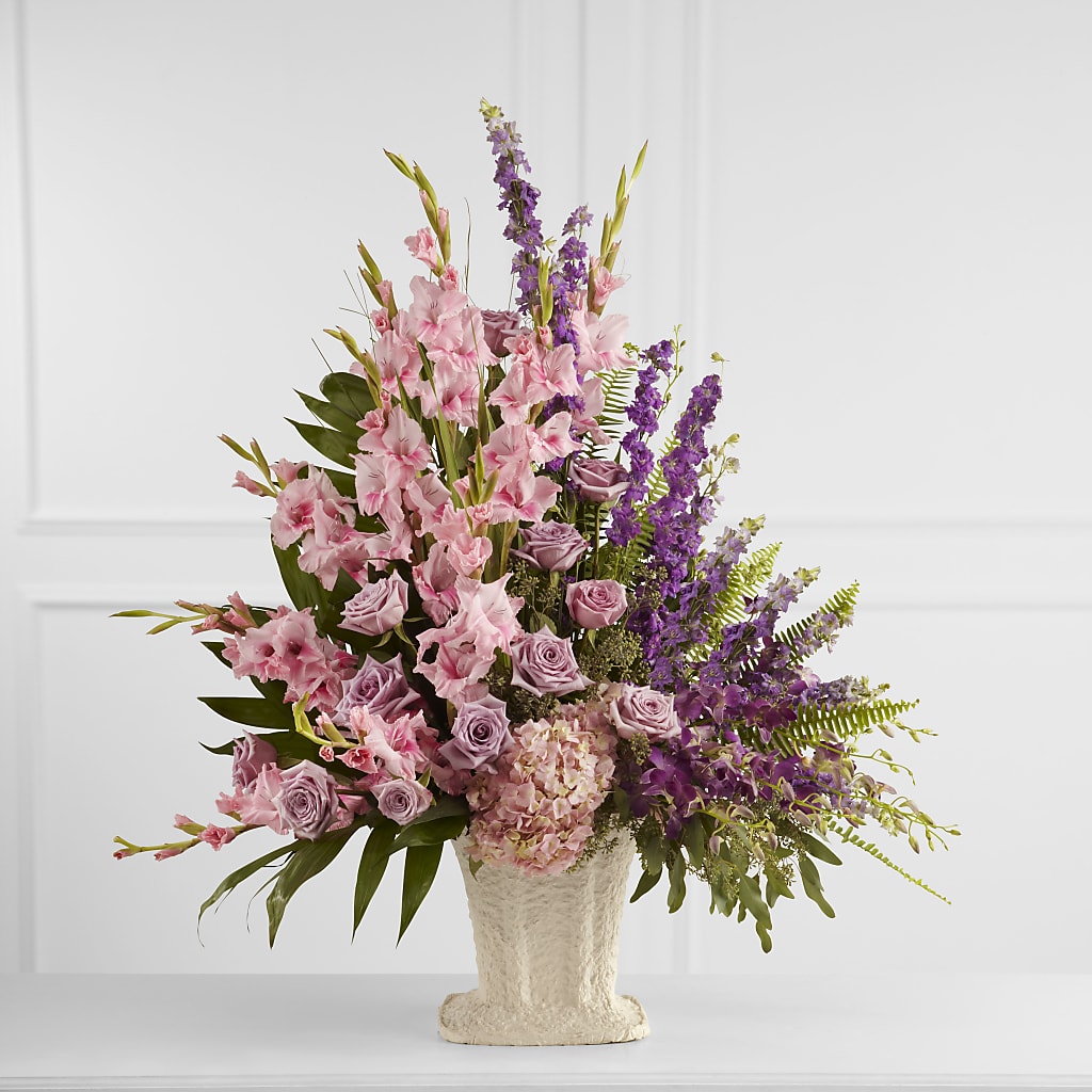 Flowing Garden Arrangement – Gainesville Floral Exchange, Gainesville FL