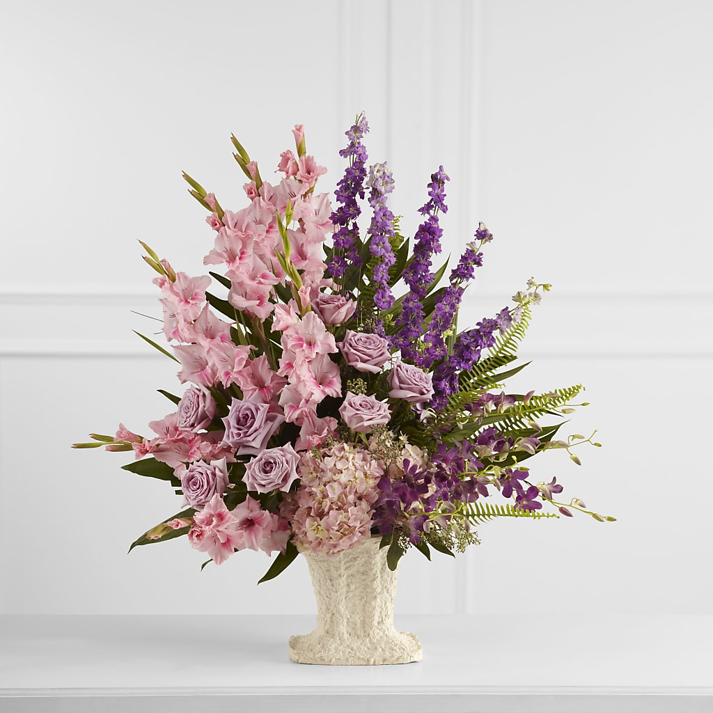 Flowing Garden Arrangement – Gainesville Floral Exchange, Gainesville FL