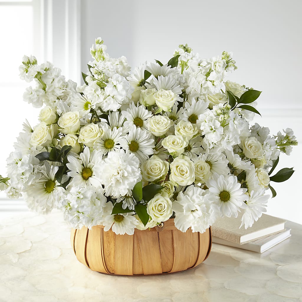 Graceful Garden Basket – Gainesville Floral Exchange, Gainesville FL
