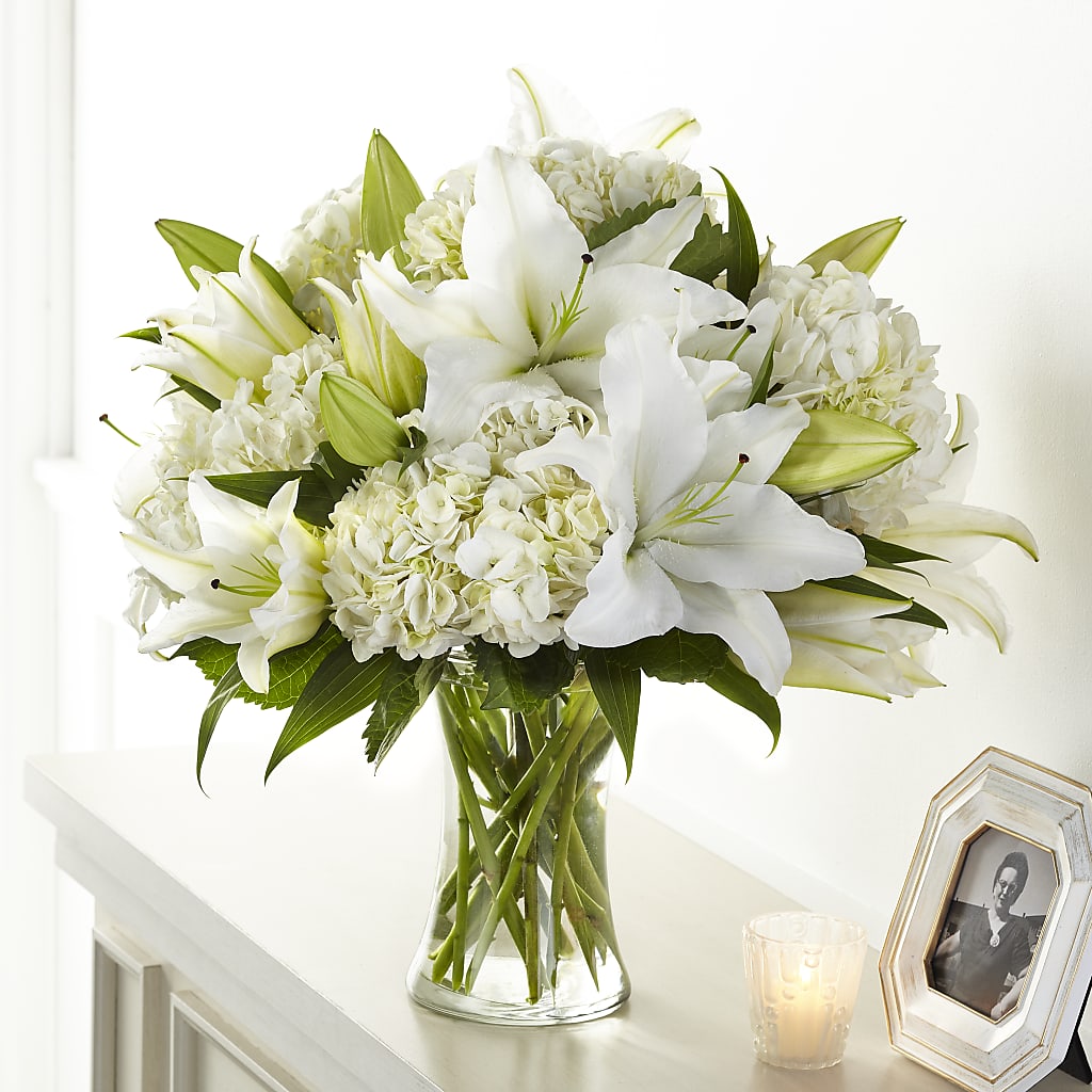 Compassionate Lily Bouquet – Gainesville Floral Exchange, Gainesville FL