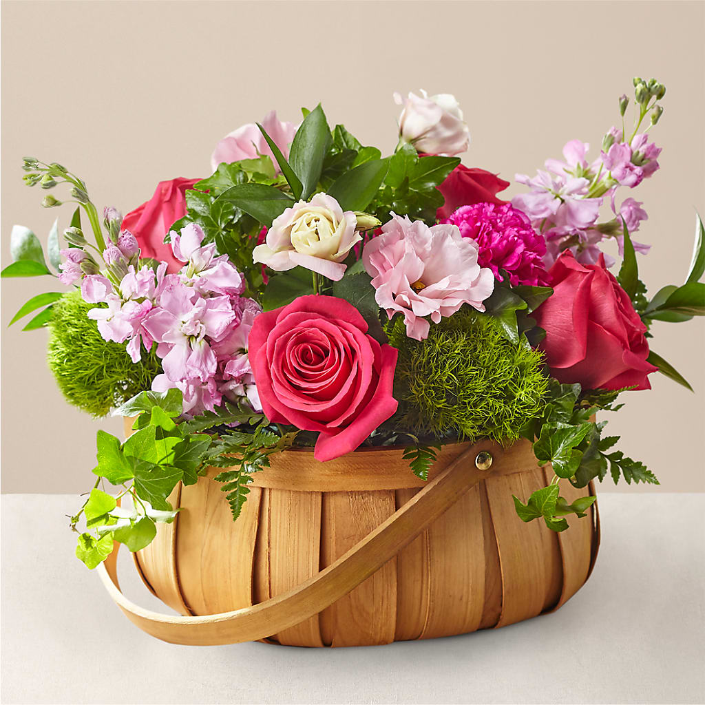 Radiance in Bloom Basket – Gainesville Floral Exchange, Gainesville FL