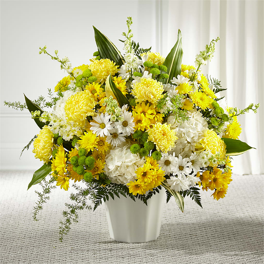 Unity & Grace Floor Basket – Gainesville Floral Exchange, Gainesville FL
