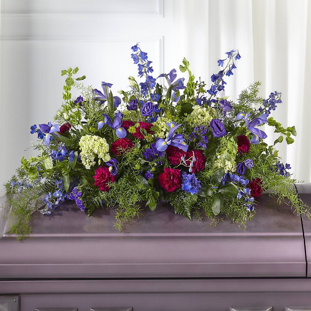 Always Treasured Casket Spray – Gainesville Floral Exchange, Gainesville FL