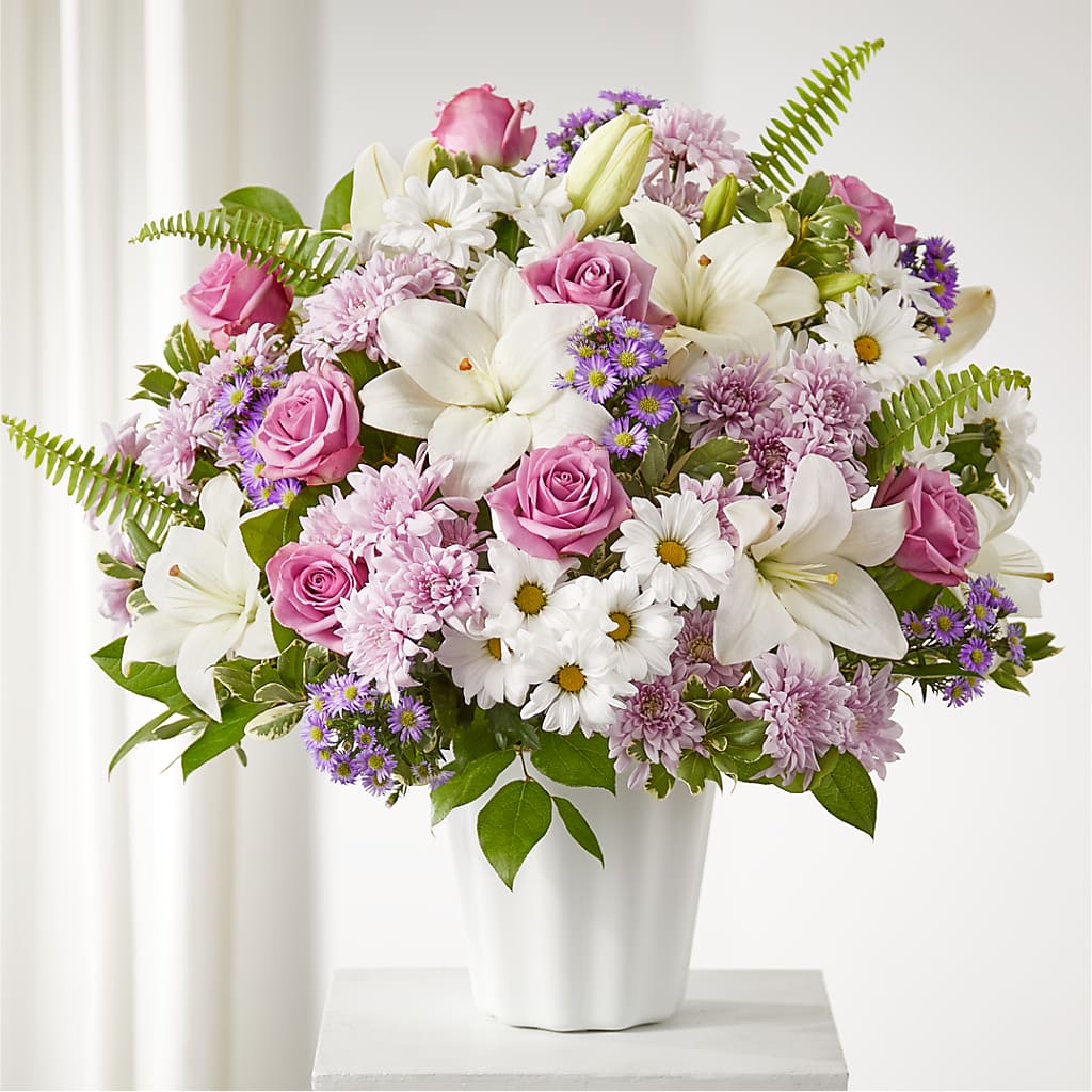 Warmest Thoughts Tabletop Basket – Gainesville Floral Exchange, Gainesville FL