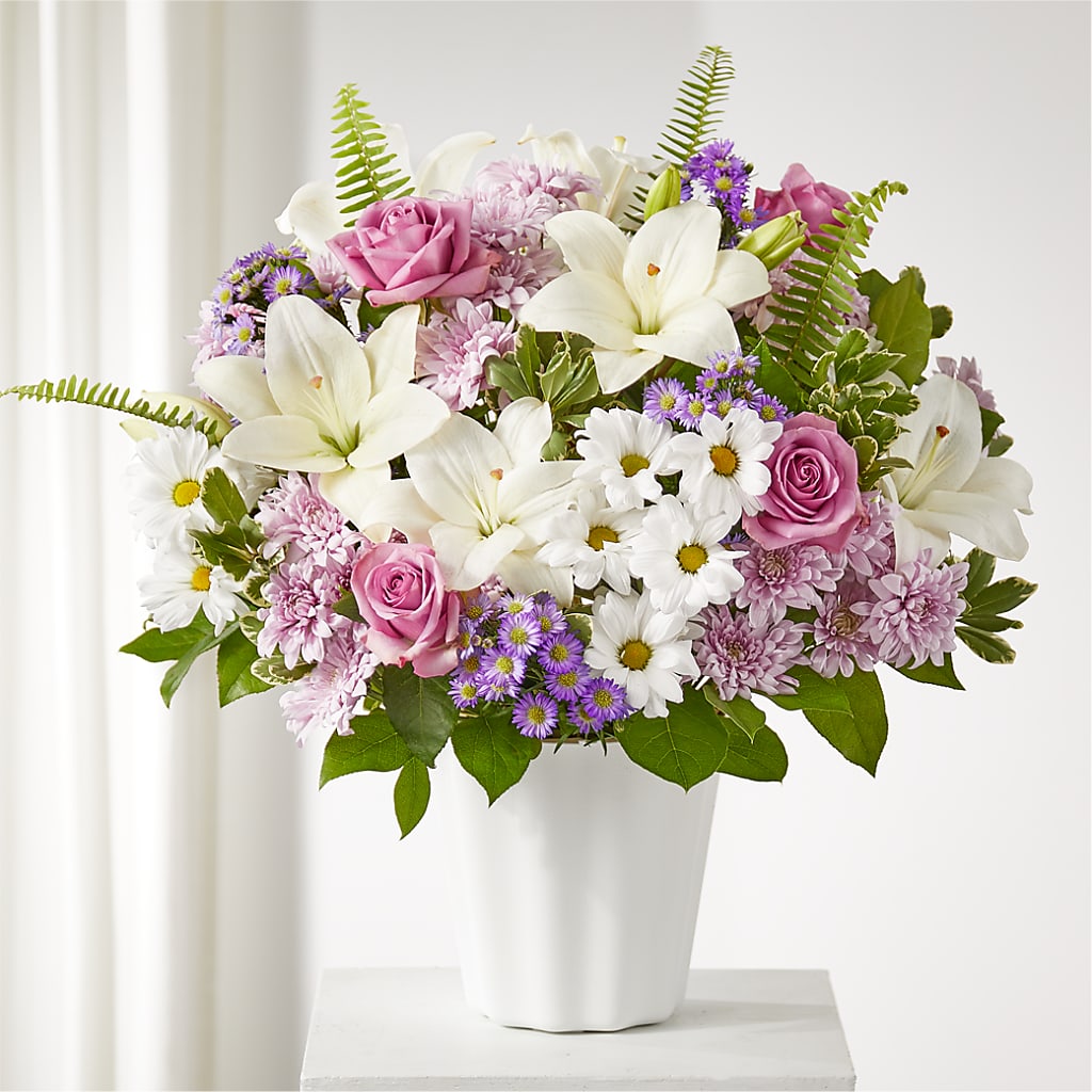Warmest Thoughts Tabletop Basket – Gainesville Floral Exchange, Gainesville FL
