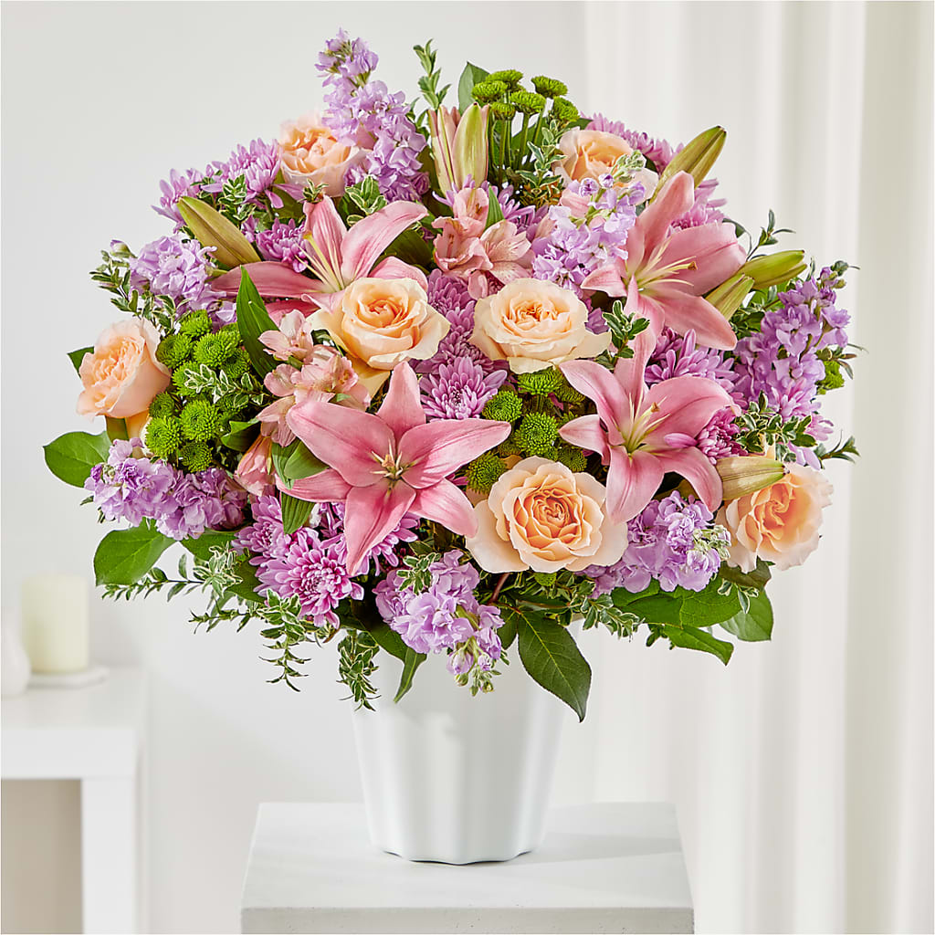 Supportive Embrace Tabletop Basket – Gainesville Floral Exchange, Gainesville FL