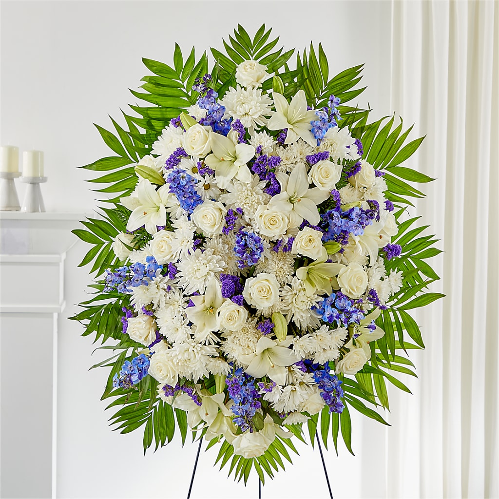 At Rest Standing Spray – Gainesville Floral Exchange, Gainesville FL