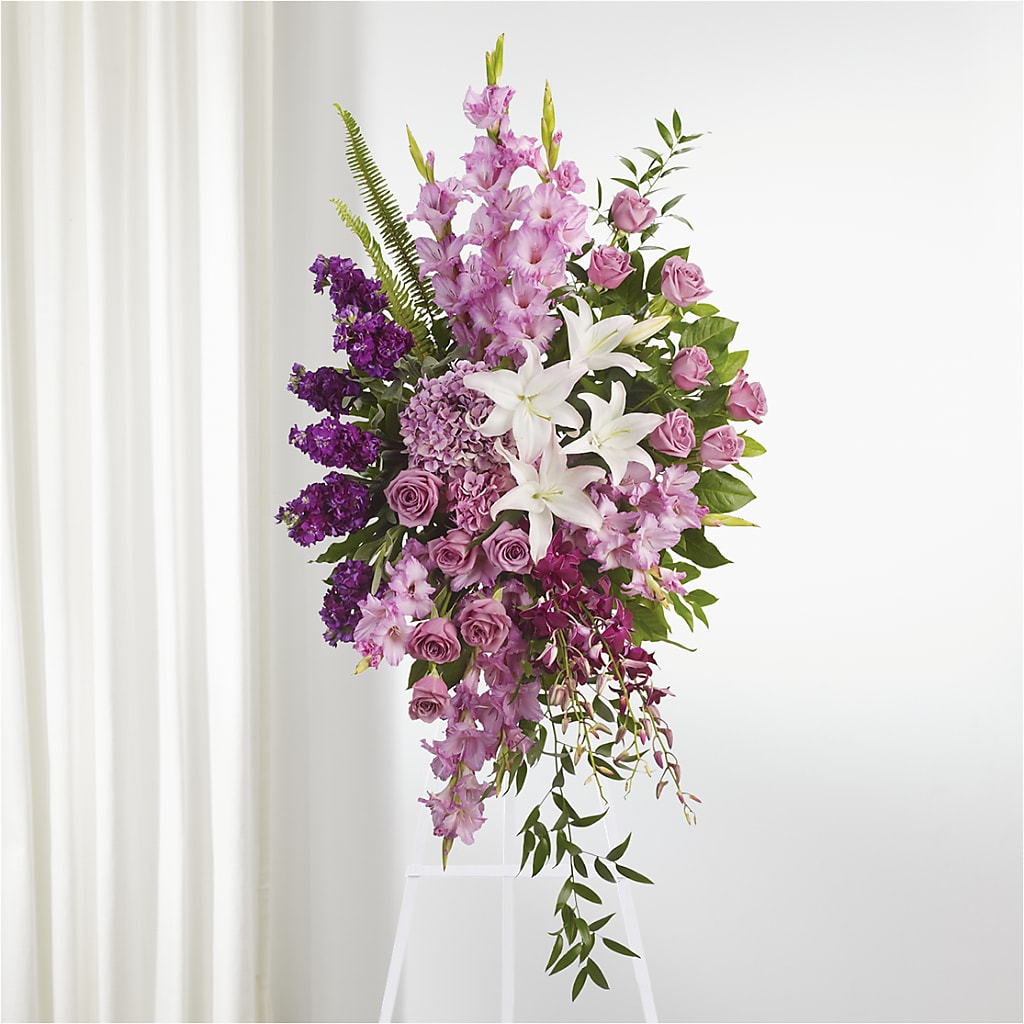 Never Alone Standing Spray – Gainesville Floral Exchange, Gainesville FL