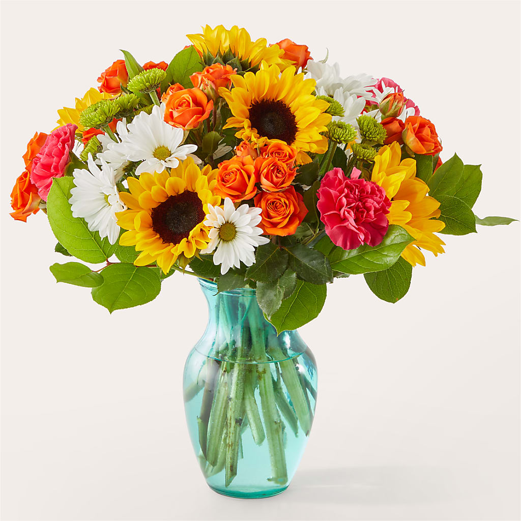 Sun-drenched Blooms Bouquet – Gainesville Floral Exchange, Gainesville FL