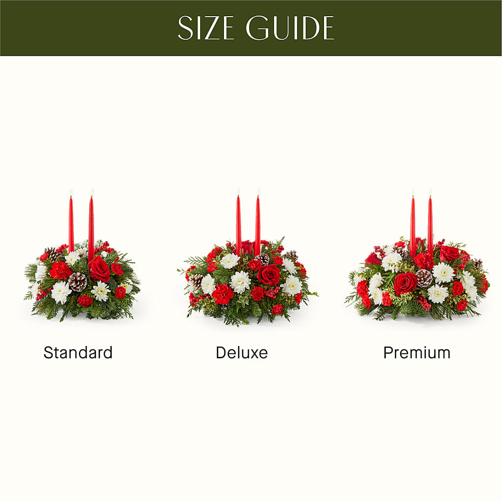 Holiday Soiree Centerpiece – Gainesville Floral Exchange, Gainesville FL