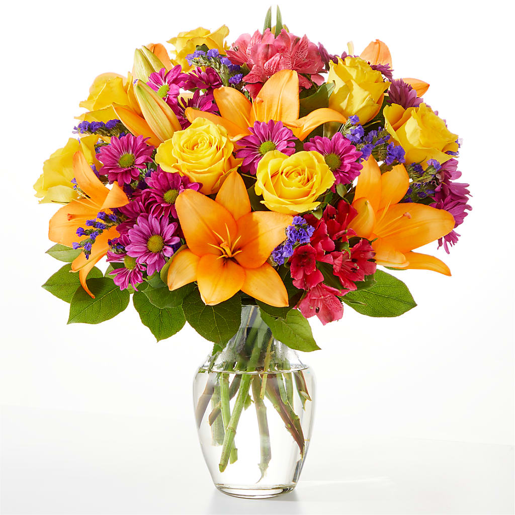 Colorful Visions Bouquet – Gainesville Floral Exchange, Gainesville FL
