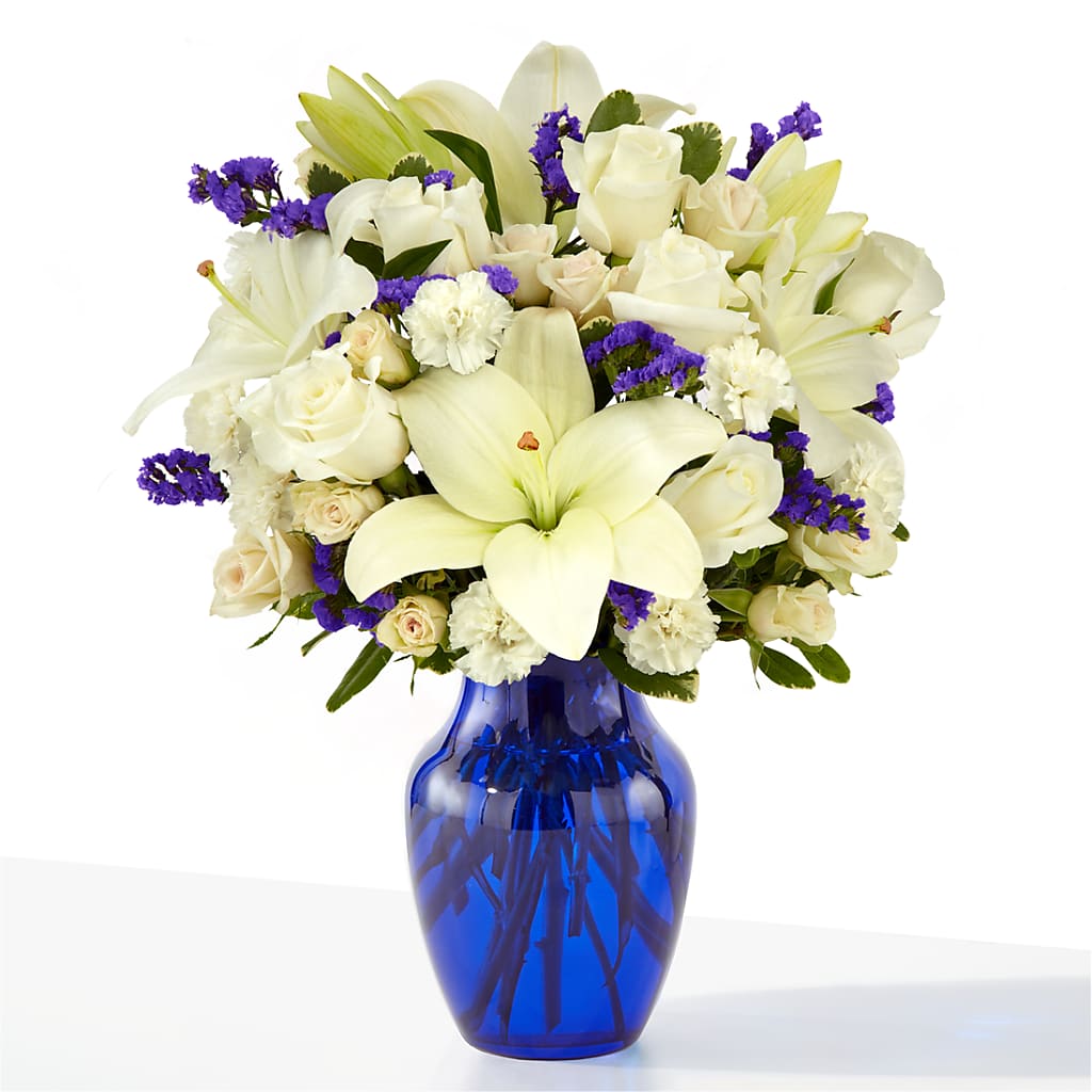 Sapphire Rush Bouquet – Gainesville Floral Exchange, Gainesville FL