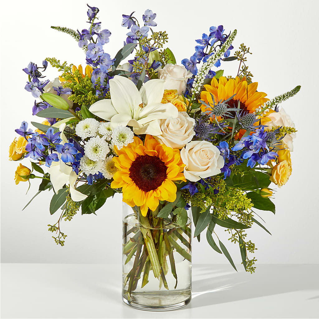 Wonderfully Sunny Bouquet – Gainesville Floral Exchange, Gainesville FL