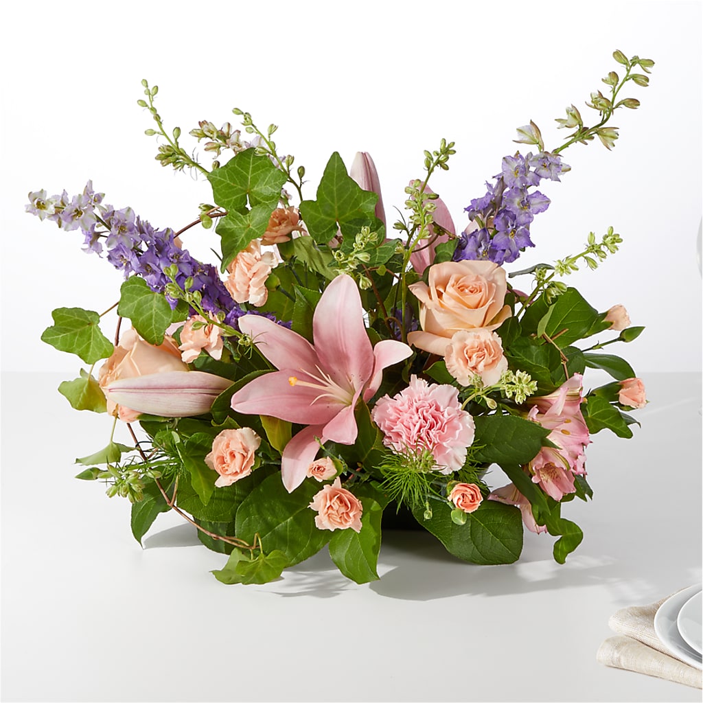 Blossom Time Centerpiece – Gainesville Floral Exchange, Gainesville FL