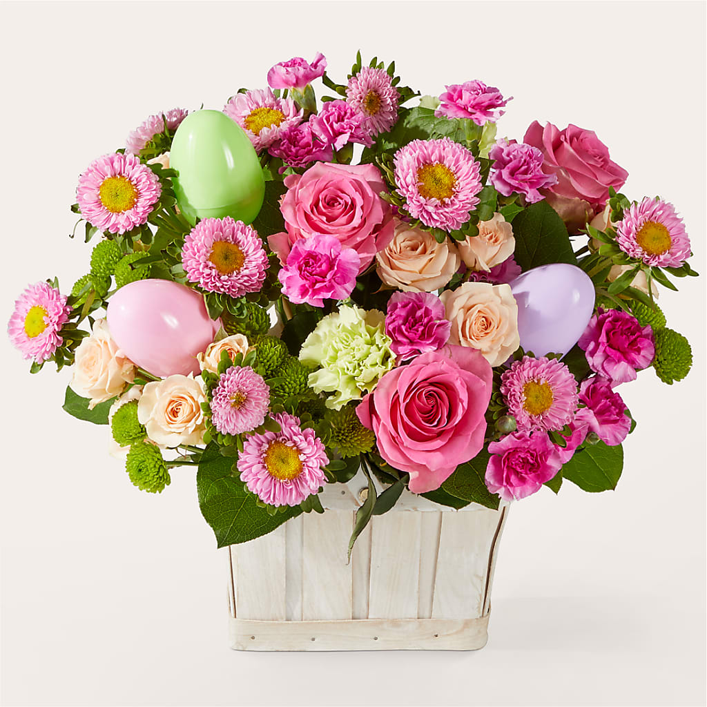 Get Eggcited Basket – Gainesville Floral Exchange, Gainesville FL
