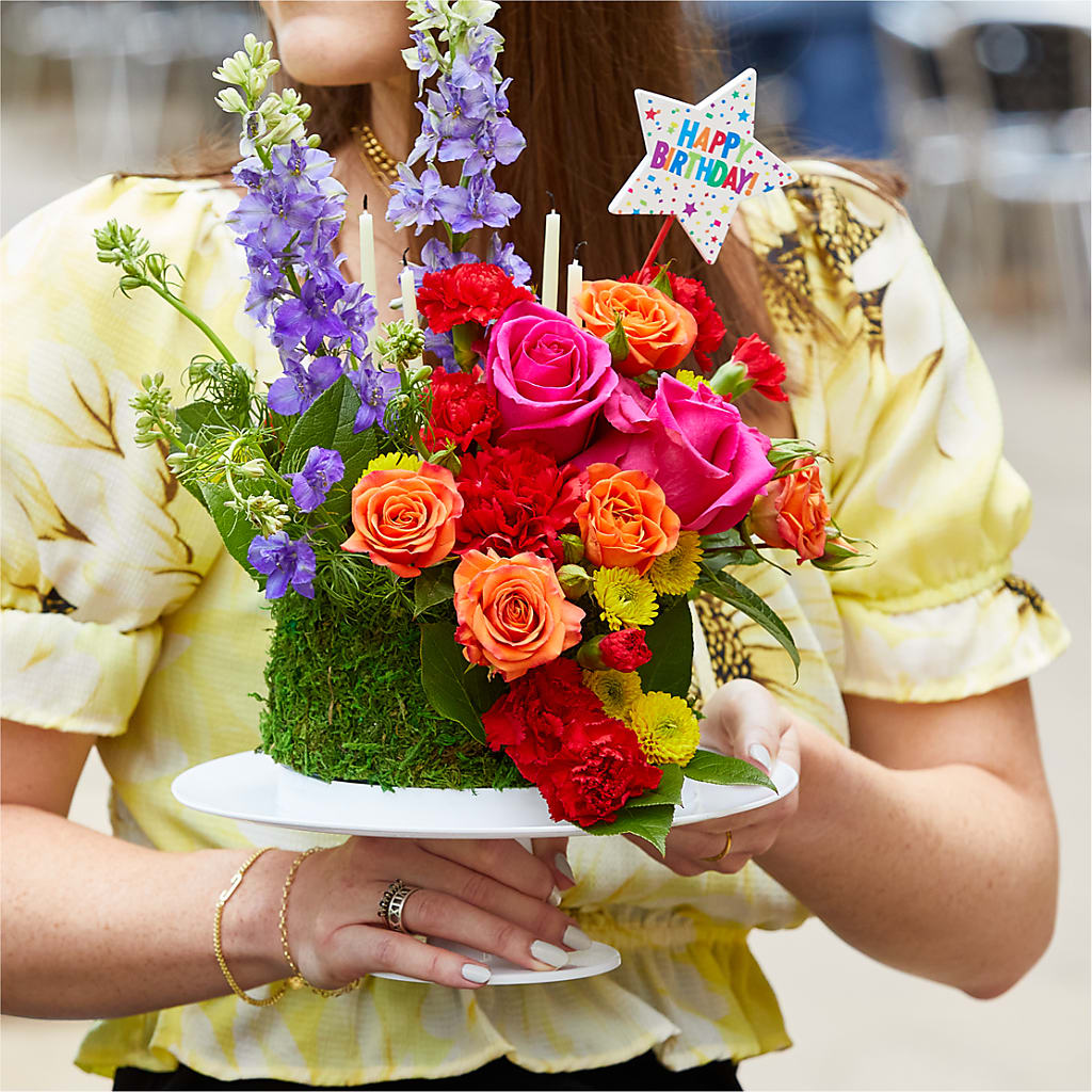 Best Year Yet Floral Cake – Gainesville Floral Exchange, Gainesville FL