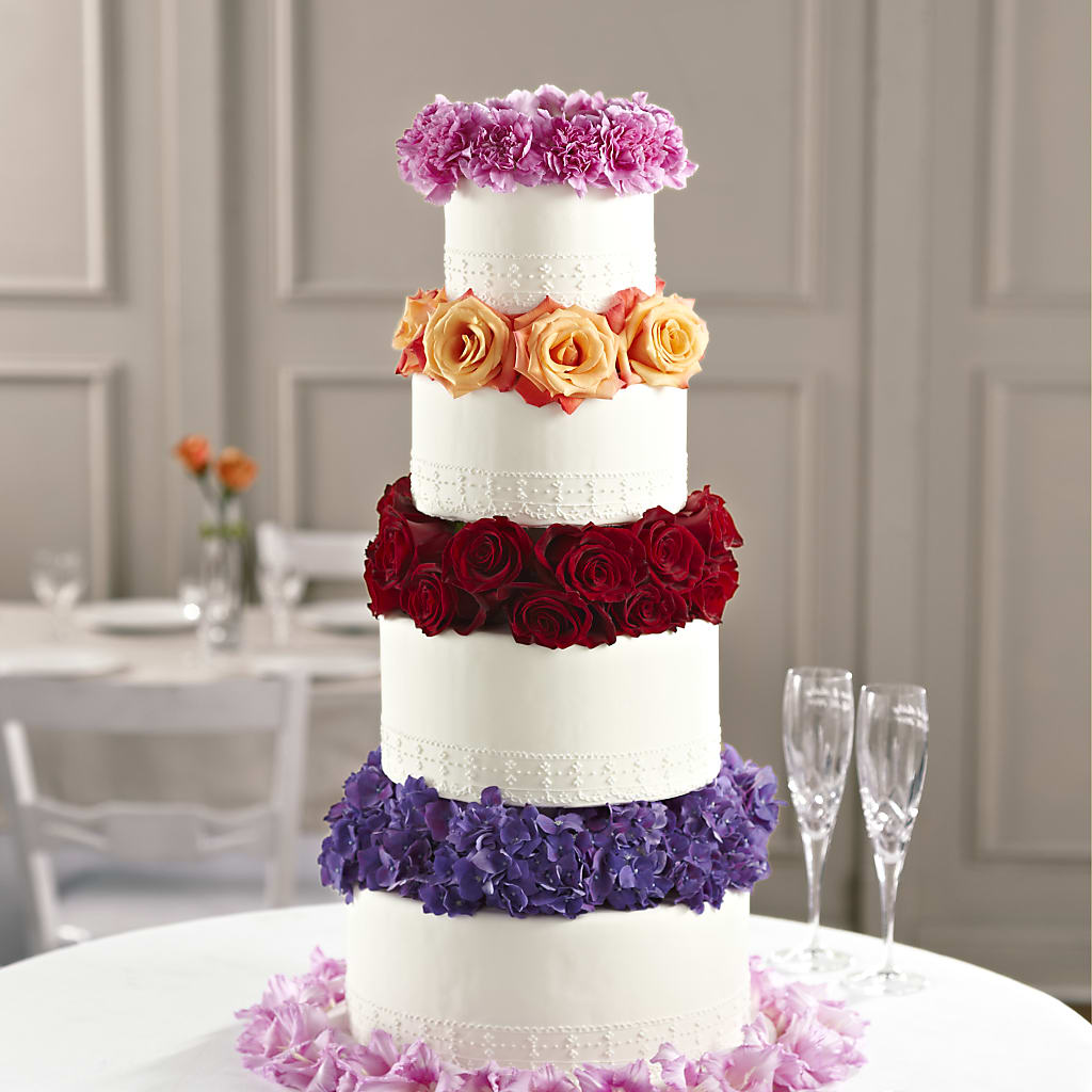 Infinite Love Cake Décor – Gainesville Floral Exchange, Gainesville FL