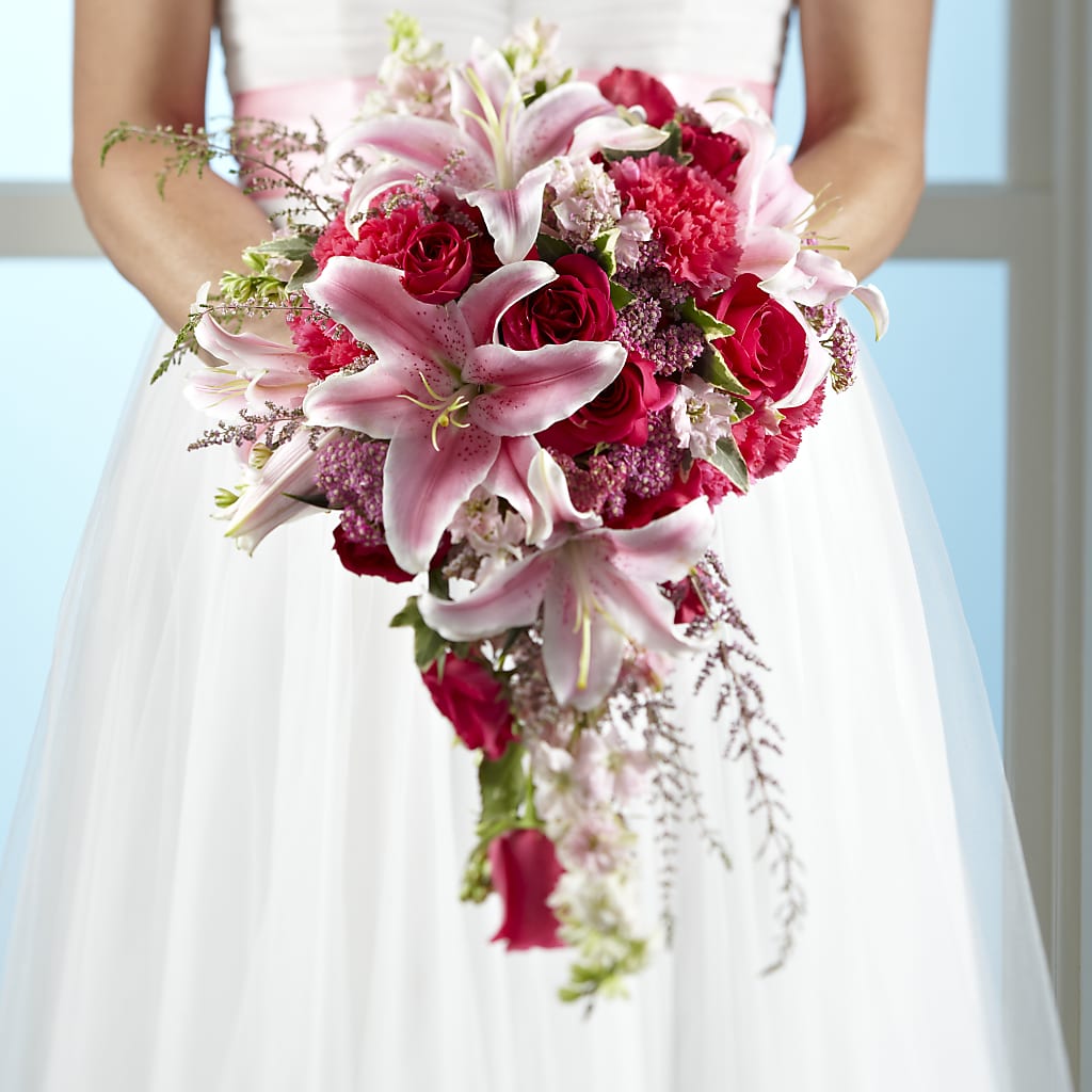 Lily & Rose Bouquet – Gainesville Floral Exchange, Gainesville FL