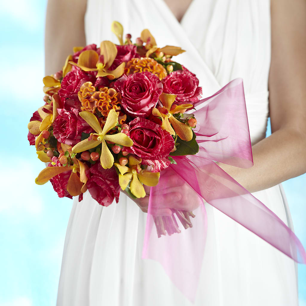 Brilliant Shades of Love Bouquet – Gainesville Floral Exchange, Gainesville FL