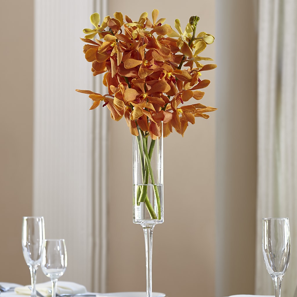 Orange Mokara Bouquet – Gainesville Floral Exchange, Gainesville FL