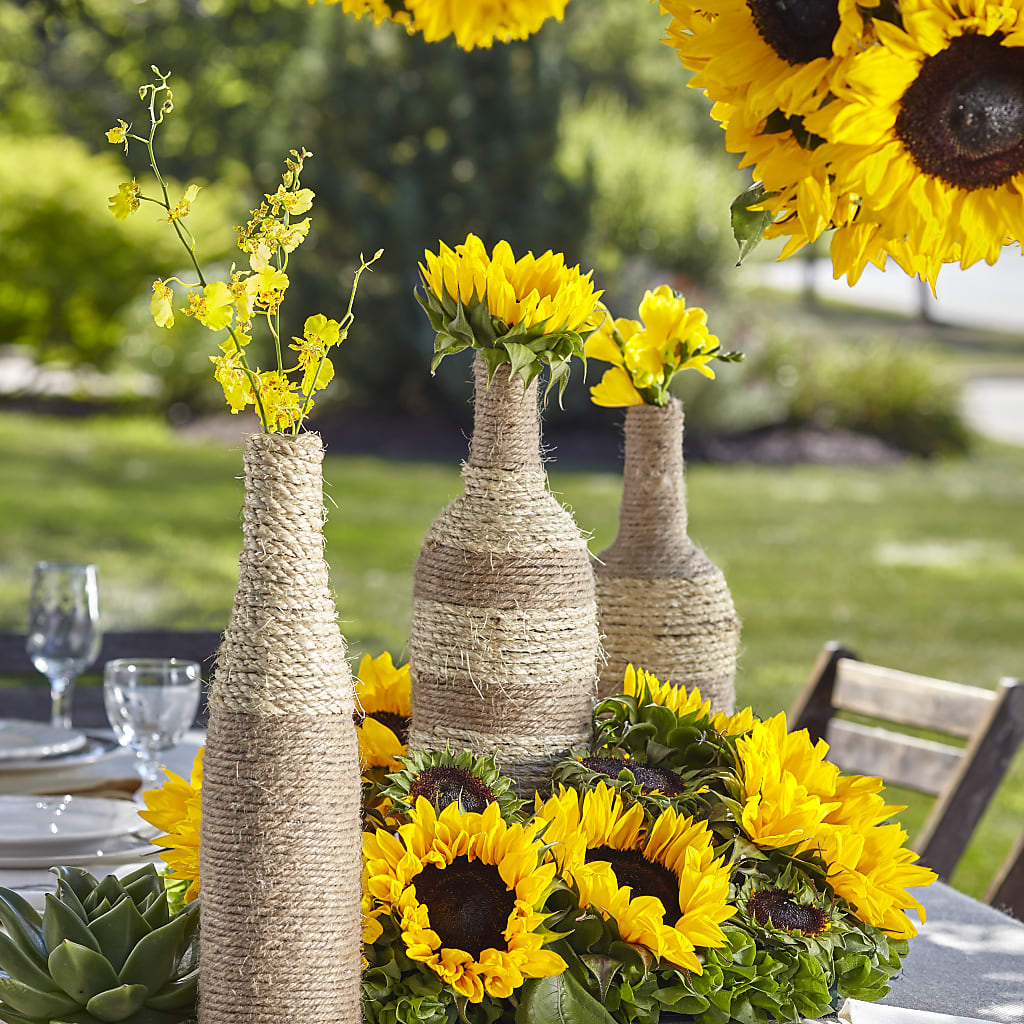 Sublime Garden Centerpiece – Gainesville Floral Exchange, Gainesville FL