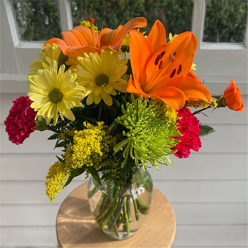 Bold & Bright – A Florist Original –  Gainesville Floral Exchange, Gainesville FL