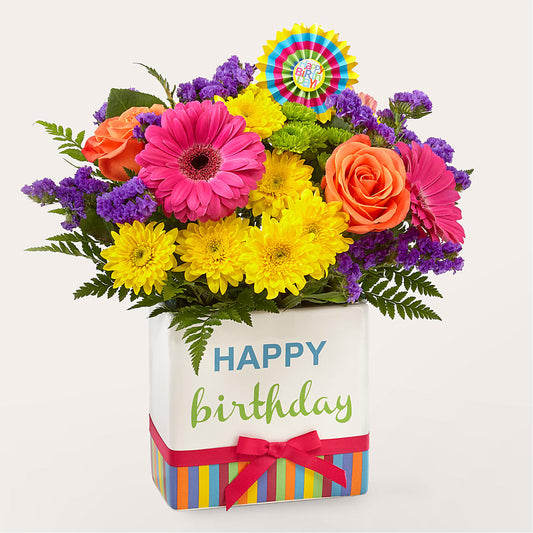 Birthday Brights Bouquet –  Gainesville Floral Exchange, Gainesville FL