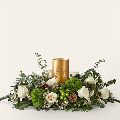 Chestnuts Roasting Centerpiece –  Gainesville Floral Exchange, Gainesville FL