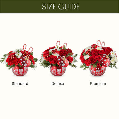 Cheer in the Air Ornament –  Gainesville Floral Exchange, Gainesville FL