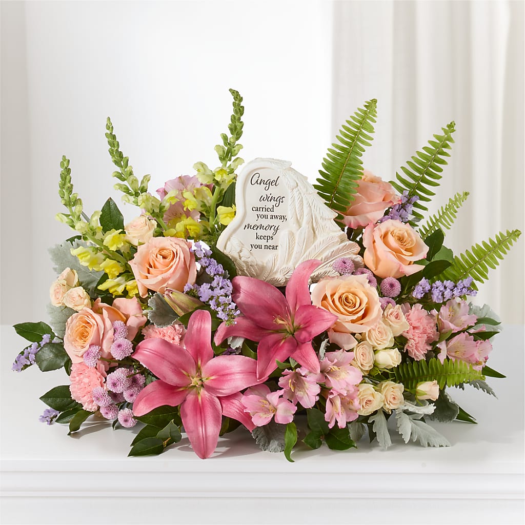 Gentle Light Arrangement –  Gainesville Floral Exchange, Gainesville FL