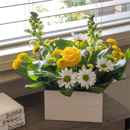 Sun Salutation Box Bouquet –  Gainesville Floral Exchange, Gainesville FL