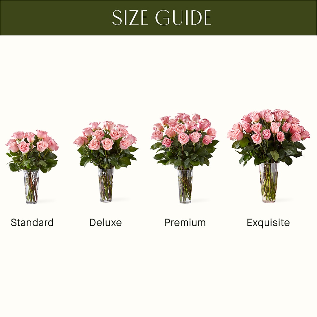 Long Stem Pink Rose Bouquet –  Gainesville Floral Exchange, Gainesville FL