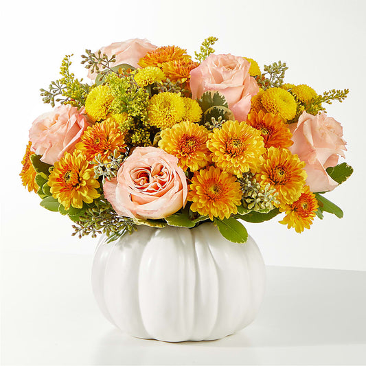 Peachy Pumpkin –  Gainesville Floral Exchange, Gainesville FL