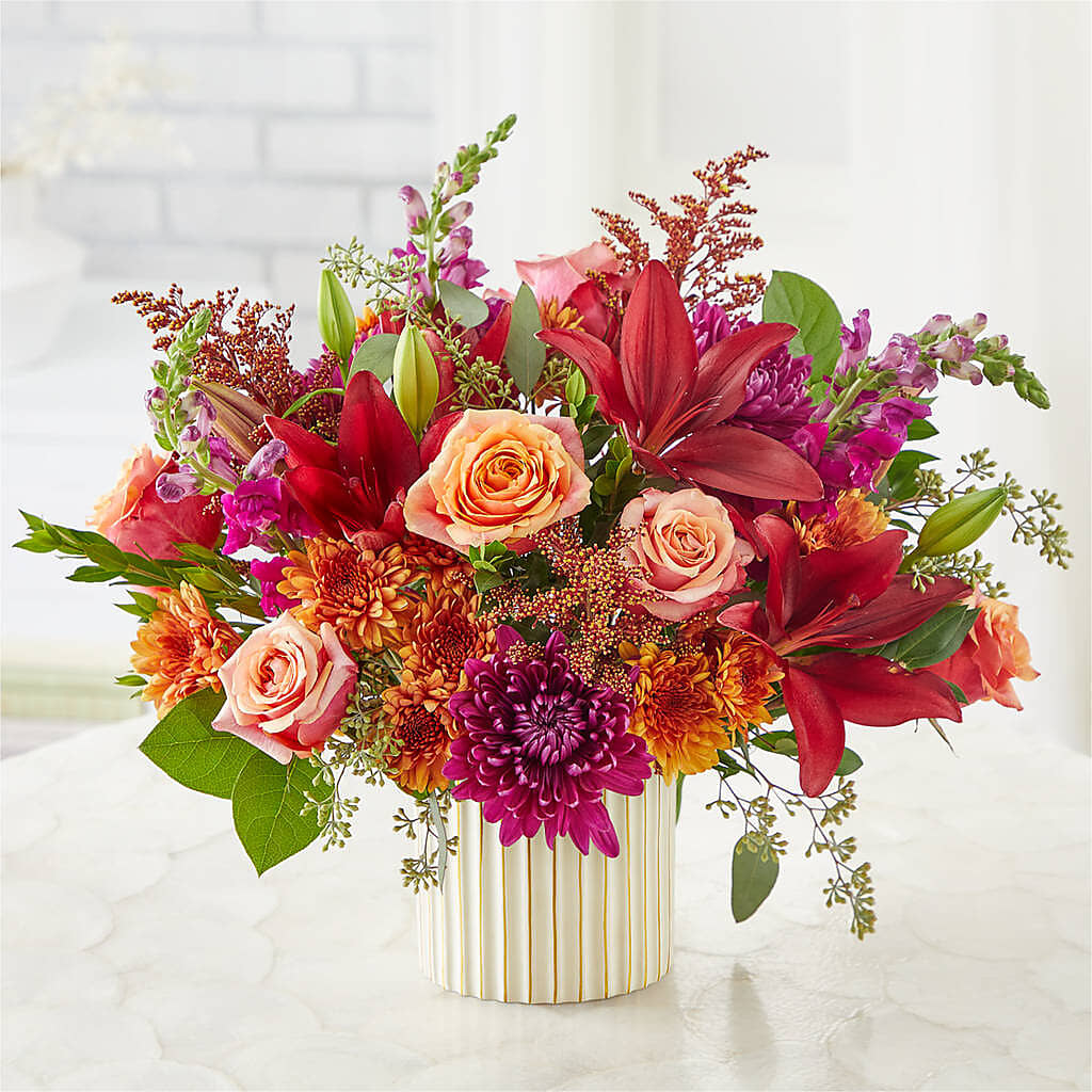 Burgundy Landscape Bouquet –  Gainesville Floral Exchange, Gainesville FL